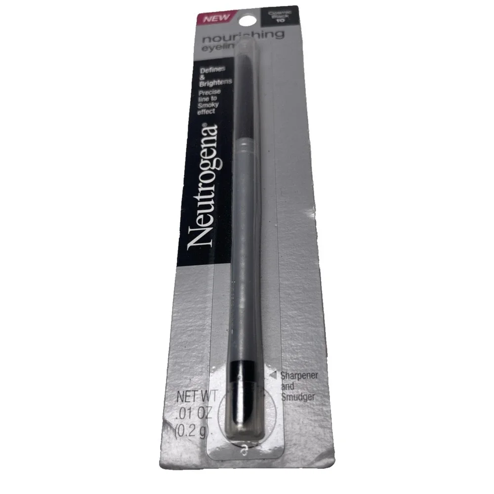 Neutrogena‎ Nourishing Eyeliner #10 COSMIC BLACK Defines & Brightens New